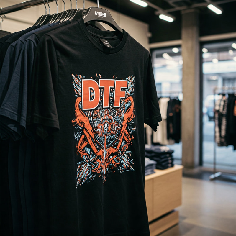 ¿Puedo imprimir en prendas de color oscuro con DTF?